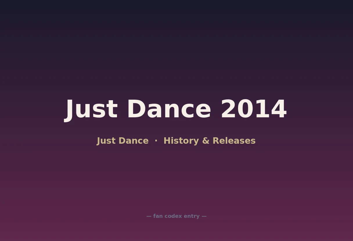 Just Dance 2014