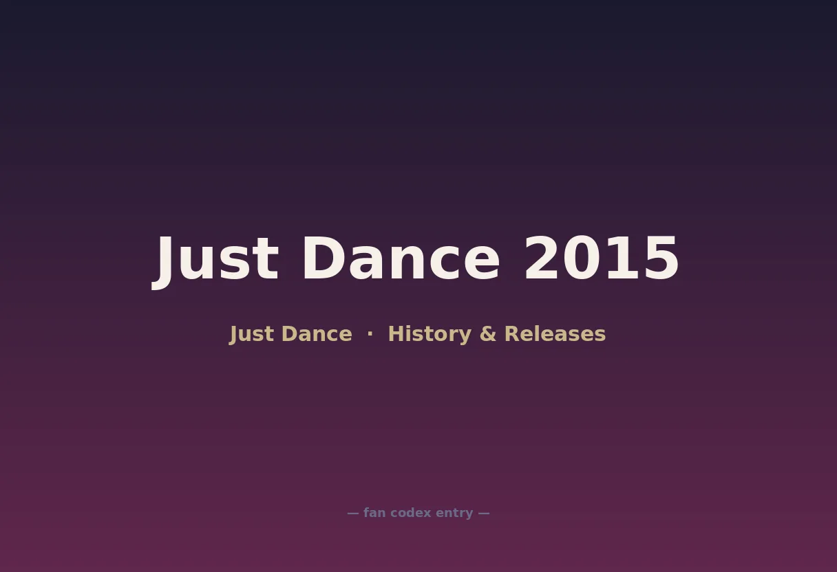 Just Dance 2015