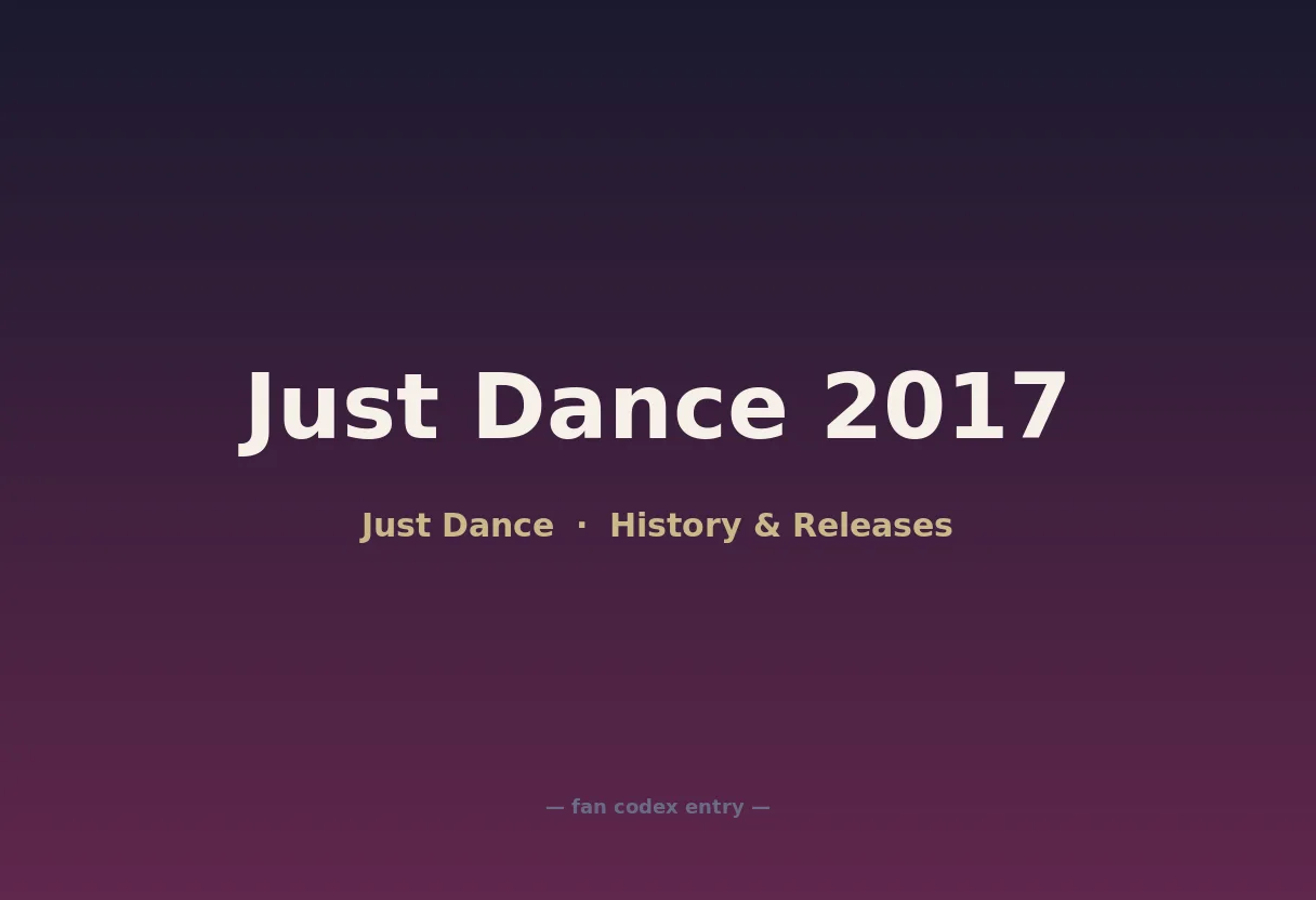 Just Dance 2017