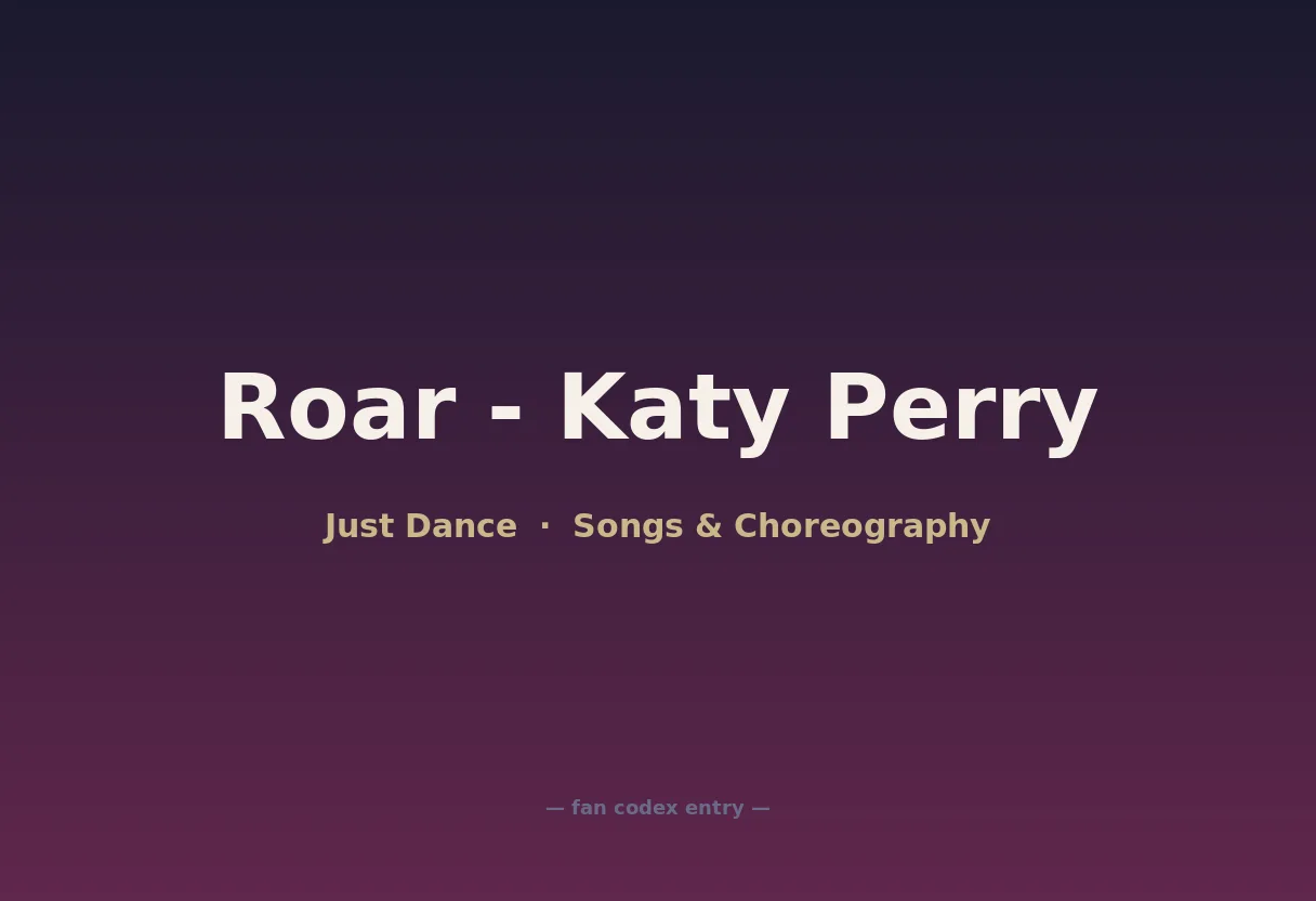 Roar - Katy Perry