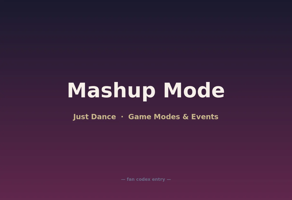 Mashup Mode