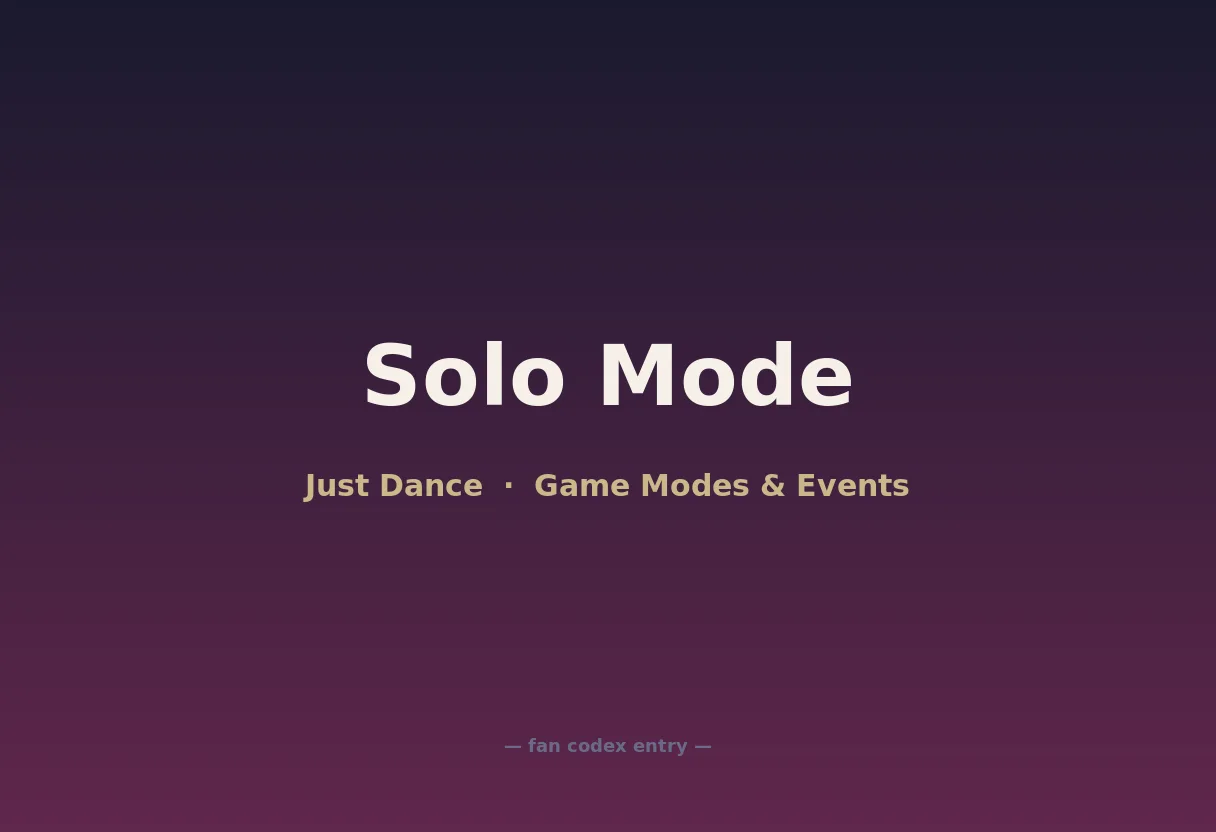 Solo Mode